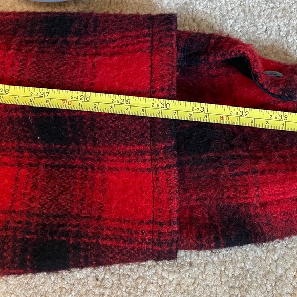 Aero Sportswear Vintage Buffalo Plaid Mackinaw Jacket - M- L (like FILSON) - Picture 15 of 15